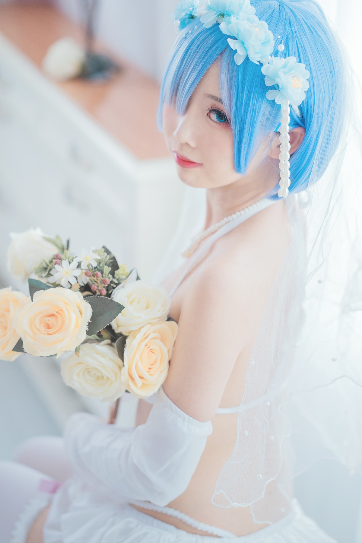 [Cosplay]面饼仙儿 - 花嫁蕾姆